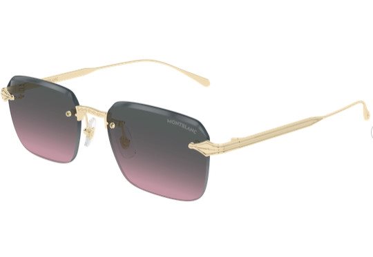 Gafas de sol Montblanc Hombre MB0456S003-GOLD-GOLD-GREY54 - MB0456S003-GOLD-GOLD-GREY54